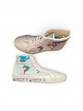 Men’s VANS Save Our Planet Canvas High Top Sneakers